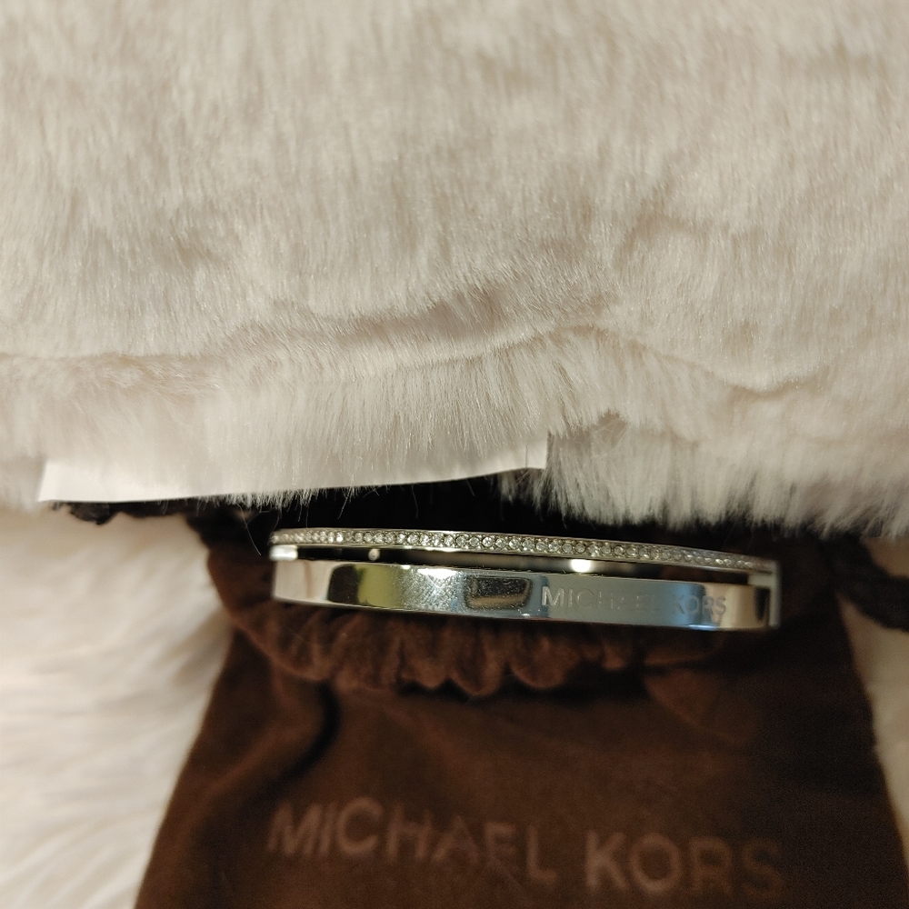 MK silver bracelet